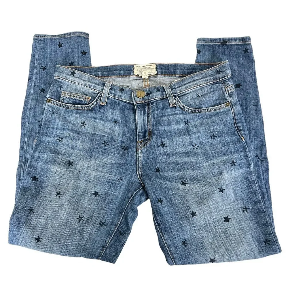 Current / Elliott Star Printed Jeans